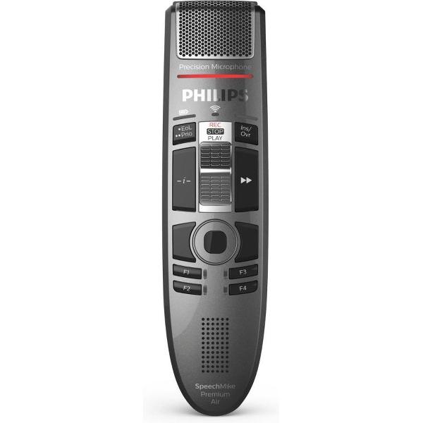 Philips SpeechMike Premium Air Grijs, Metallic