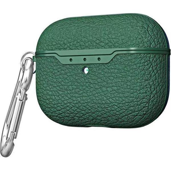 Mobigear Litchi Texture Groen voor Apple AirPods PRO