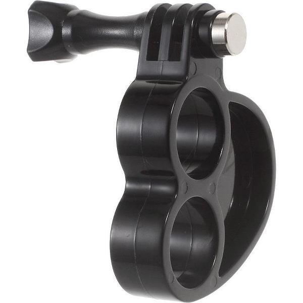 Shop4 - GoPro HERO9 Black Ringhouder - voor Grip en Stabilisatie Zwart