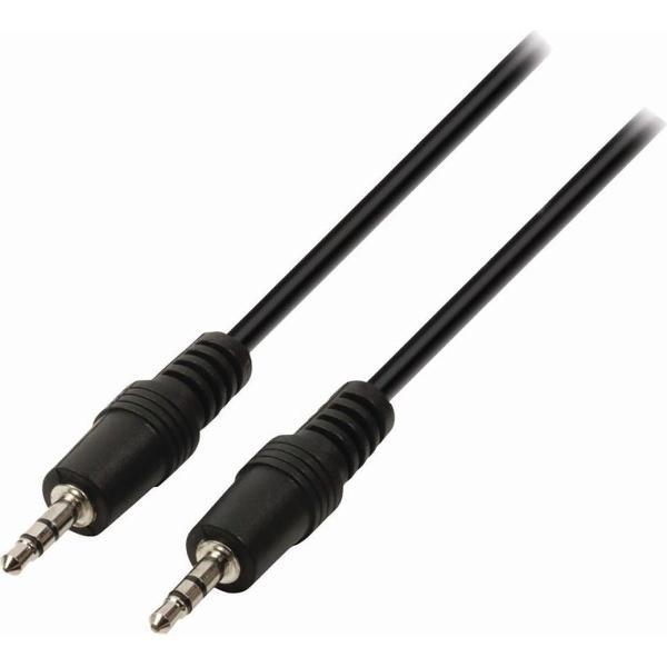 Nedis CAGP22000BK50 Stereo-audiokabel 3,5 Mm Male - 3,5 Mm Male 5,0 M Zwart