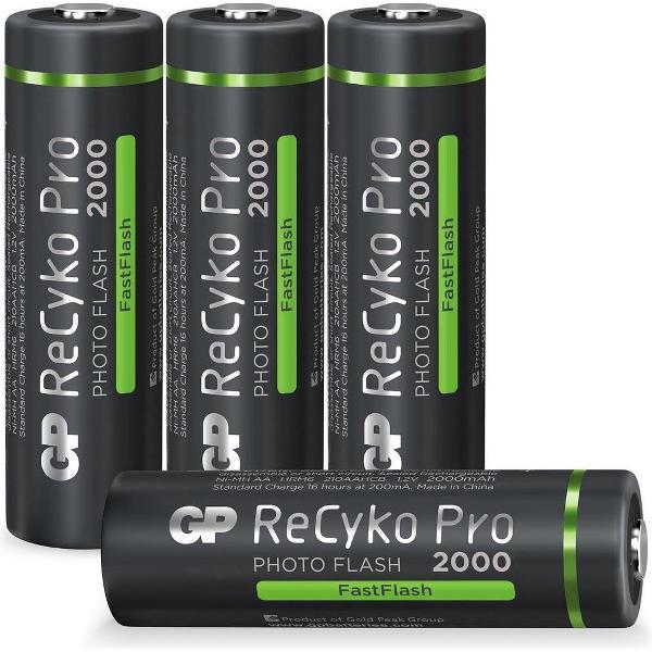GP ReCyko Pro Rechargeable AA batterijen - 4 stuks