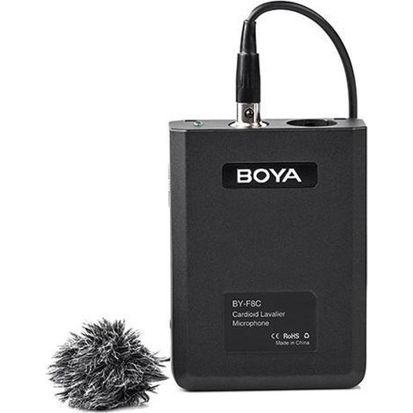 BOYA BY- F8C Radio microphone Zwart