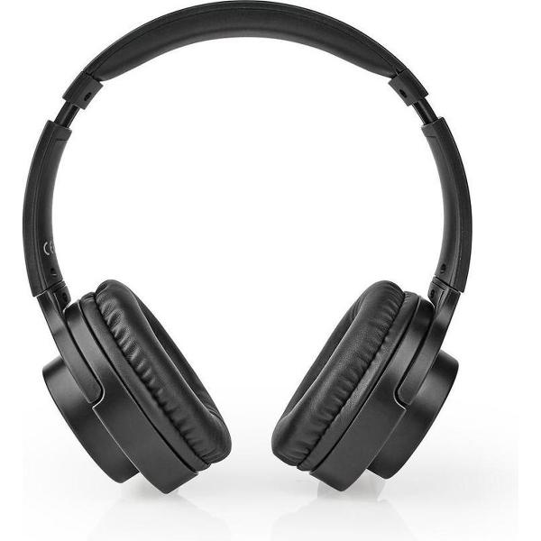Nedis HPBT2102BK Draadloze Koptelefoon Bluetooth® Op Het Oor Opvouwbaar Zwart