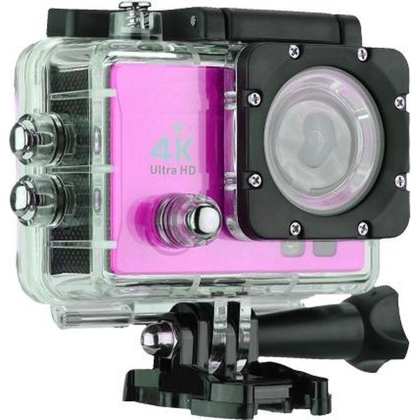 Q3H 2.0 inch scherm WiFi sport actiecamera camcorder met waterdichte behuizing, Allwinner V3, 170 graden groothoek (rose rood)