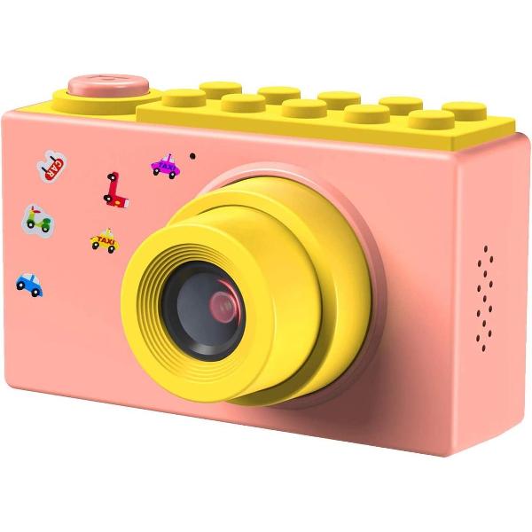 Elsenberg Essentials® Vloggercamera 1080P HD - Kindercamera - Vloggercam - Kinder vlog camera - Vlog camera voor kinderen inclusief 2inch LCD Scherm