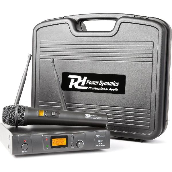 Power Dynamics PD781 Draadloos Microfoon Systeem UHF 1x 8-Kanaals Microfoon