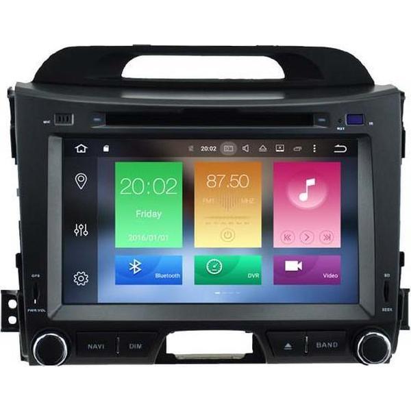 5743 Android 8.0 Navigatie Kia sportage 2010-2015 dvd carkit dab+