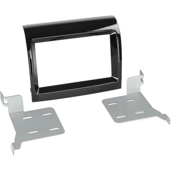 2-DIN paneel Fiat Ducato 2016- facelift model Piano zwart