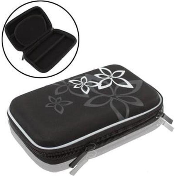 Universele tas voor digitale camera, GPS, NDS, NDS Lite, Afmetingen: 135x80x25mm (zwart)