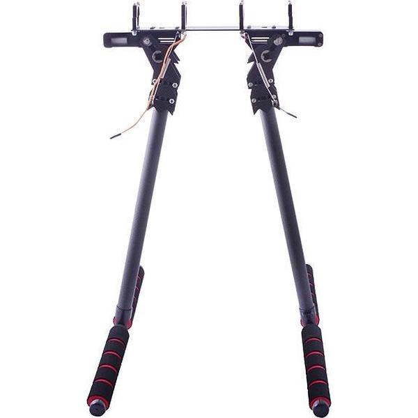 20mm pipe Clamp HJ-1100P Carbon Fiber intrekbare landing Gear Skid set voor DJI S800/S800 EVO Multicopters