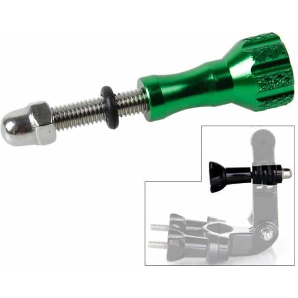 TMC Aluminium Mini Duimknop Roestvrij Boutschroef voor GoPro NIEUWE HERO / HERO6 / 5/5 Sessie / 4 Sessie / 4/3 + / 3/2/1, Xiaoyi en Andere Actiecamera's, Lengte: 5cm (Groen)