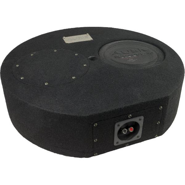 R-SERIE EVO SUBFRAME Ronde basreflexbehuizing van 15 liter met R 08 FLAT EVO