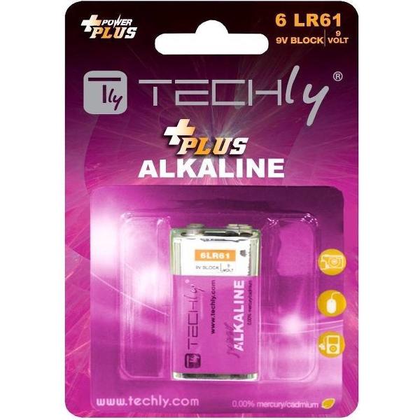 Techly IBT-KAP-LR61T huishoudelijke batterij Single-use battery 9V Alkaline