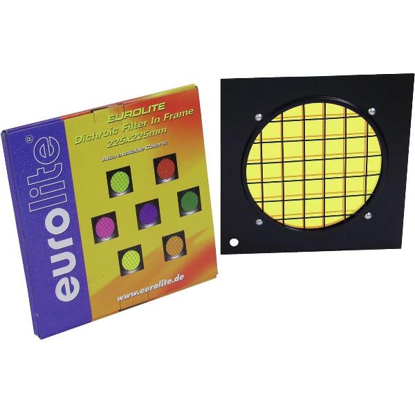 EUROLITE Yellow Dichroic Filter black Frame PAR-56