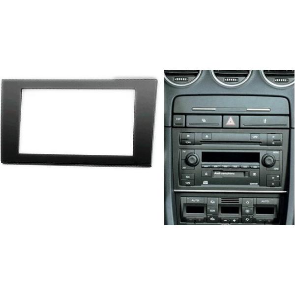 2-DIN AUDI A4 (B6) 2000-2006, A4 (B7) 2004-2009 / SEAT Exeo 2009-2013 frame Audiovolt 11-457