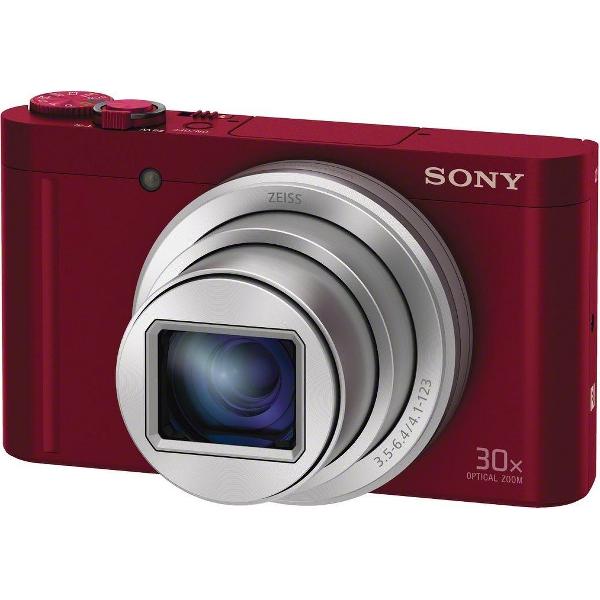 Sony Cybershot DSC-WX500 - Rood
