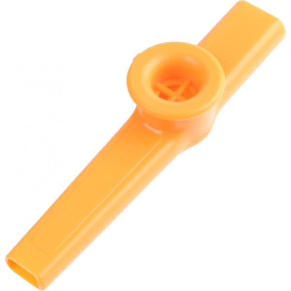 Goki Kazoo fluit: oranje 12 cm