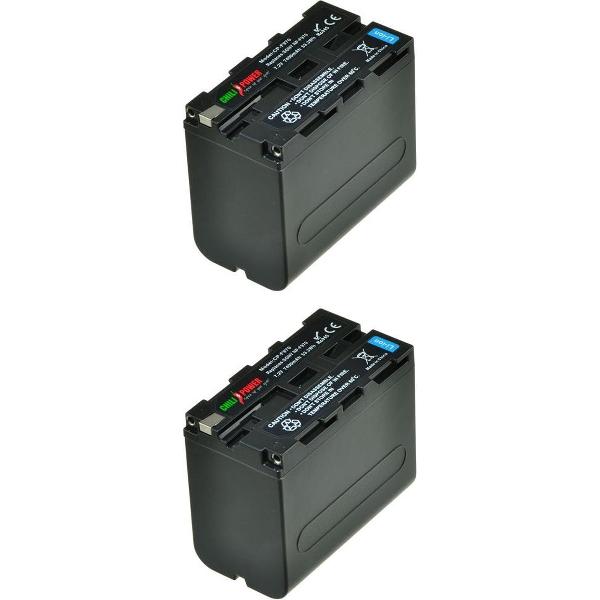 ChiliPower Sony NP-F970 camera batterij - 2 stuks verpakking