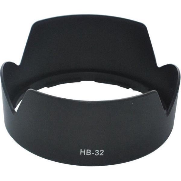 Zonnekap HB-32 voor Nikon 18-105mm of 18-140mm met 67mm filtermaat