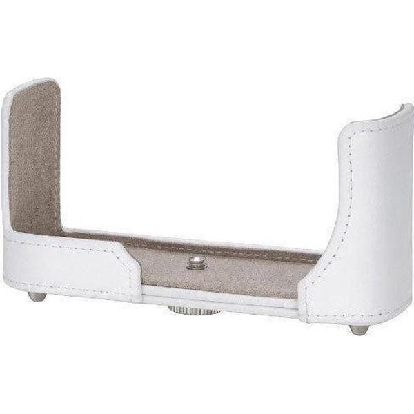 CS-10B White, Leather bottom case for E-P1