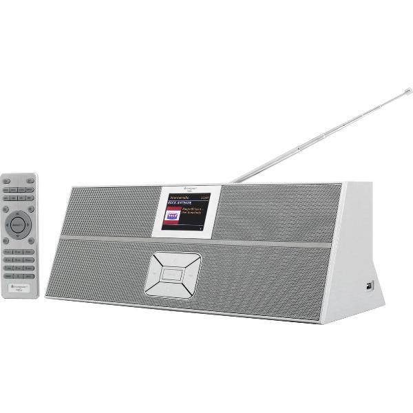 Soundmaster IR3300SI - Internet/DAB+/FM radio netwerkspeler met Amazon spraakondersteuning