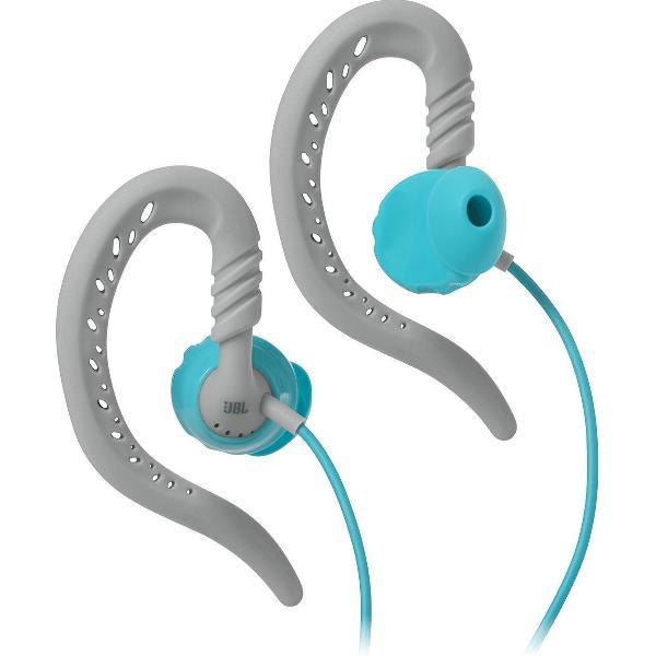 JBL Focus 100 Grijs, Turkoois Intraauraal oorhaak, In-ear koptelefoon
