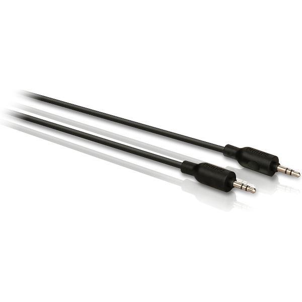Philips SWA2532W/10 - Stereo Dubbing-kabel - 0.75 meter / Zwart