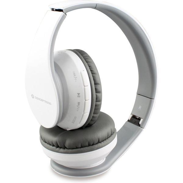 Conceptronic PARRIS01W hoofdtelefoon/headset Hoofdband Wit