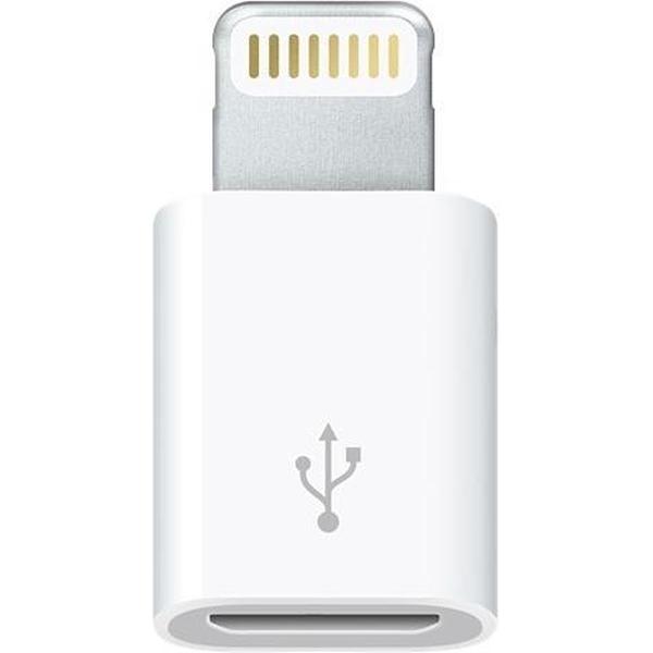 Apple micro USB adapter naar lightning, laad & data
