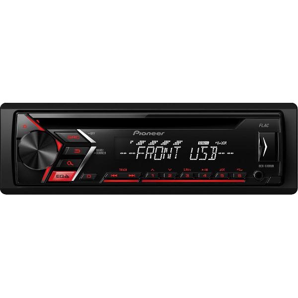 Pioneer DEH-S100UB Autoradio - USB - AUX - Subwoofer Control