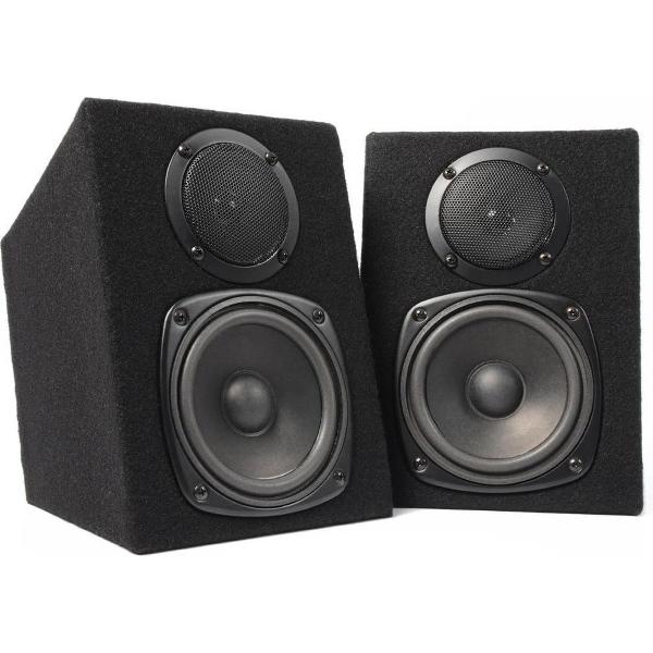 Monitor speakers - Fenton DMS40 DJ speakers 200W - Set van 2 stuks - Zwart