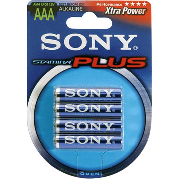 Sony Bat/Alk. Bt AAA 12X 4Pcs