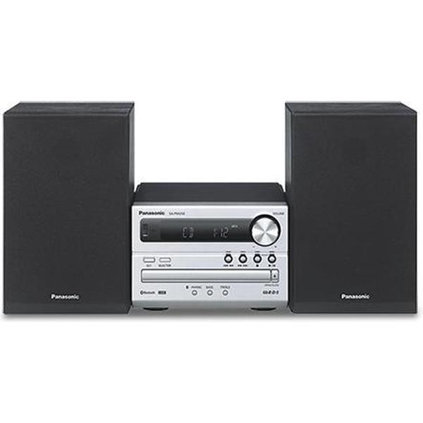 Panasonic SC-PM250EF-S home audio set Zwart, Zilver 20 W