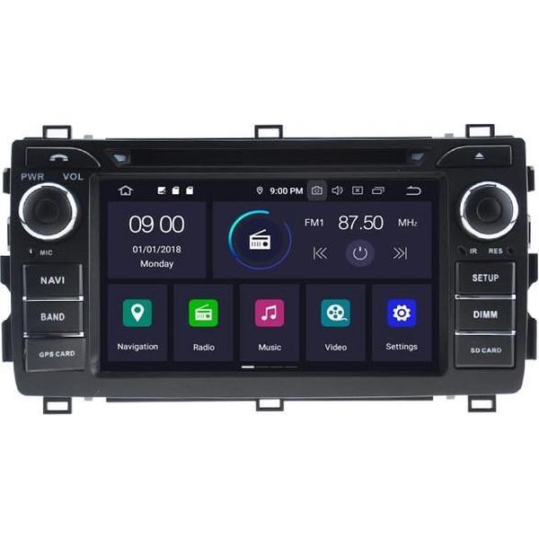 rvf 5534 Android 9 Navigatie Toyota auris dvd carkit usb