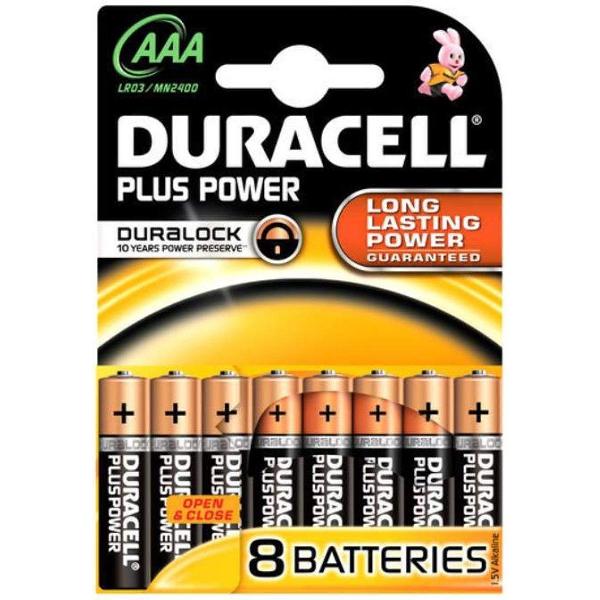 Duracell plus power AAA batterijen - 40 AAA Alkaline batterijen