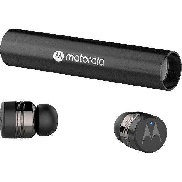 Motorola VerveBuds 300 - draadloos - tot 10 uur speeltijd - compact - zwart