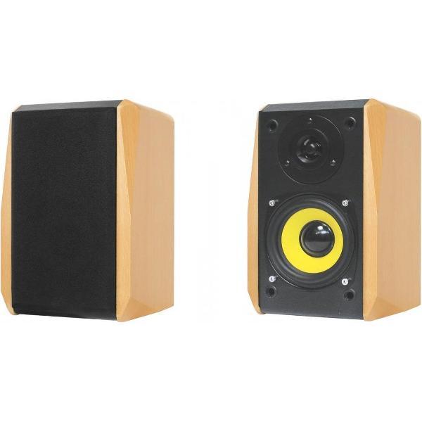 Dynavox TG-1000M actieve Hifi luidspreker set - beuken