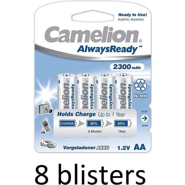 Camelion AA oplaadbare batterijen 2300mah - 32 stuks