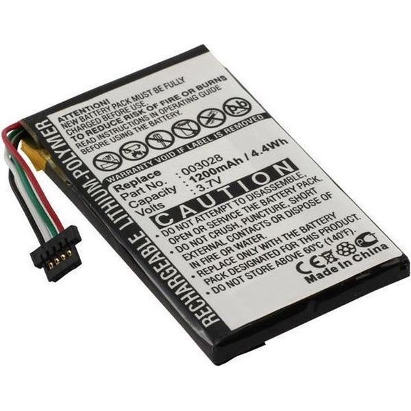 Batterij voor Navigon 2100 Max Li-Polymer