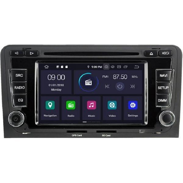 RVT5763 Android 10 navigatie audi a3 dvd carkit usb 64gb