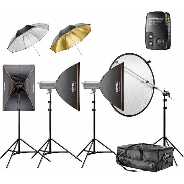 walimex pro Studio Flitsset VC Excellence Classic 3 3 5