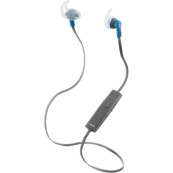 STREETZ HL-571 Bleutooth 4.1 In-ear Headset met Microfoon - Grijs/Blauw