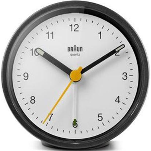Braun BC12BW zwart/wit 8 cm wekker