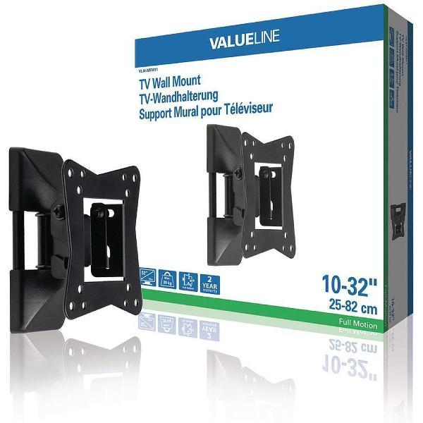 Valueline VLM-MFM11 TV Muurbeugel Draai- en Kantelbaar 10 - 32 