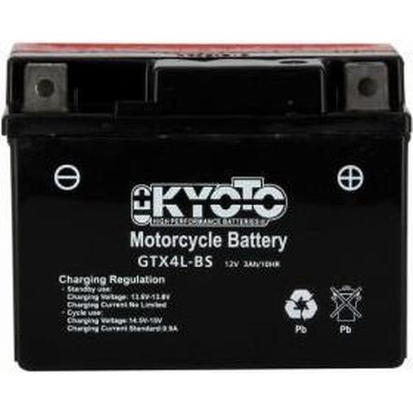 KYOTO YTX4-LBS (onderhoudsvrije vervanger van yb4-lb)