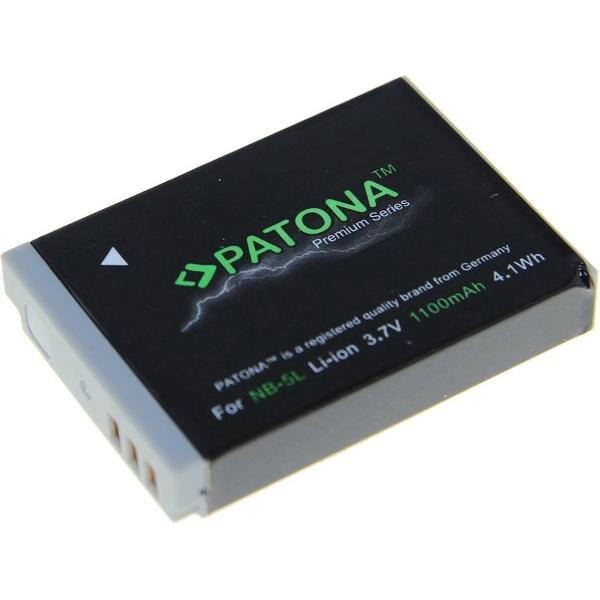 PATONA 1208 Lithium-Ion 1100mAh 3.7V oplaadbare batterij/accu