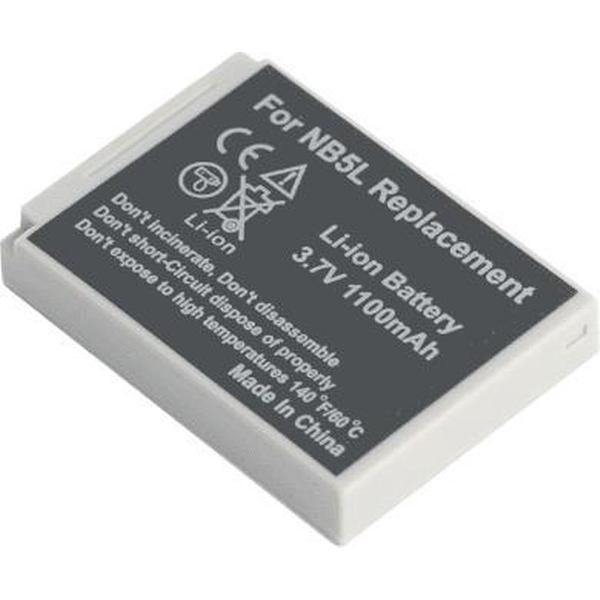 DÖRR NB-5L Camera-accu Vervangt originele accu NB-5L 3.7 V 1120 mAh