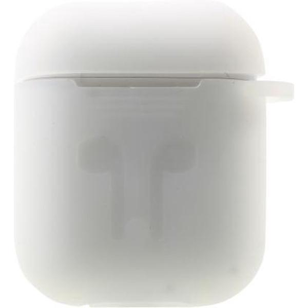 iShell Series TPU Beschermhoes voor Apple AirPods Oplaadcase 1/2 - Transparant