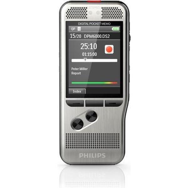Philips DPM 6000 - Digitale memorecorder - Grijs