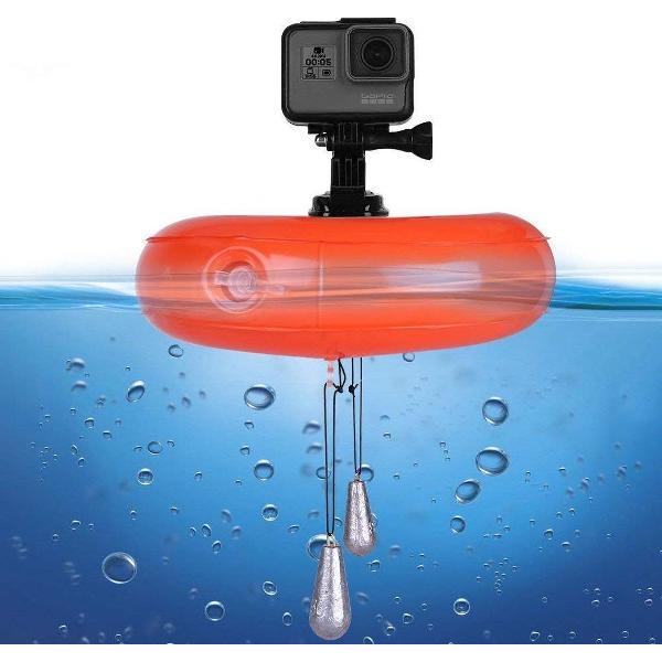 Pro Series Luchtinflatie Floaty Zwemring voor GoPro / DJI OSMO & ActionCam